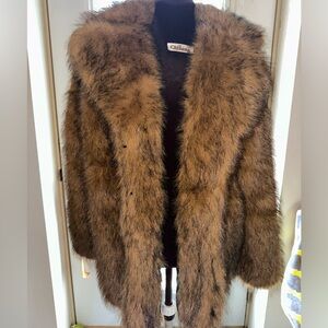 Luxurious Faux Fur Coat